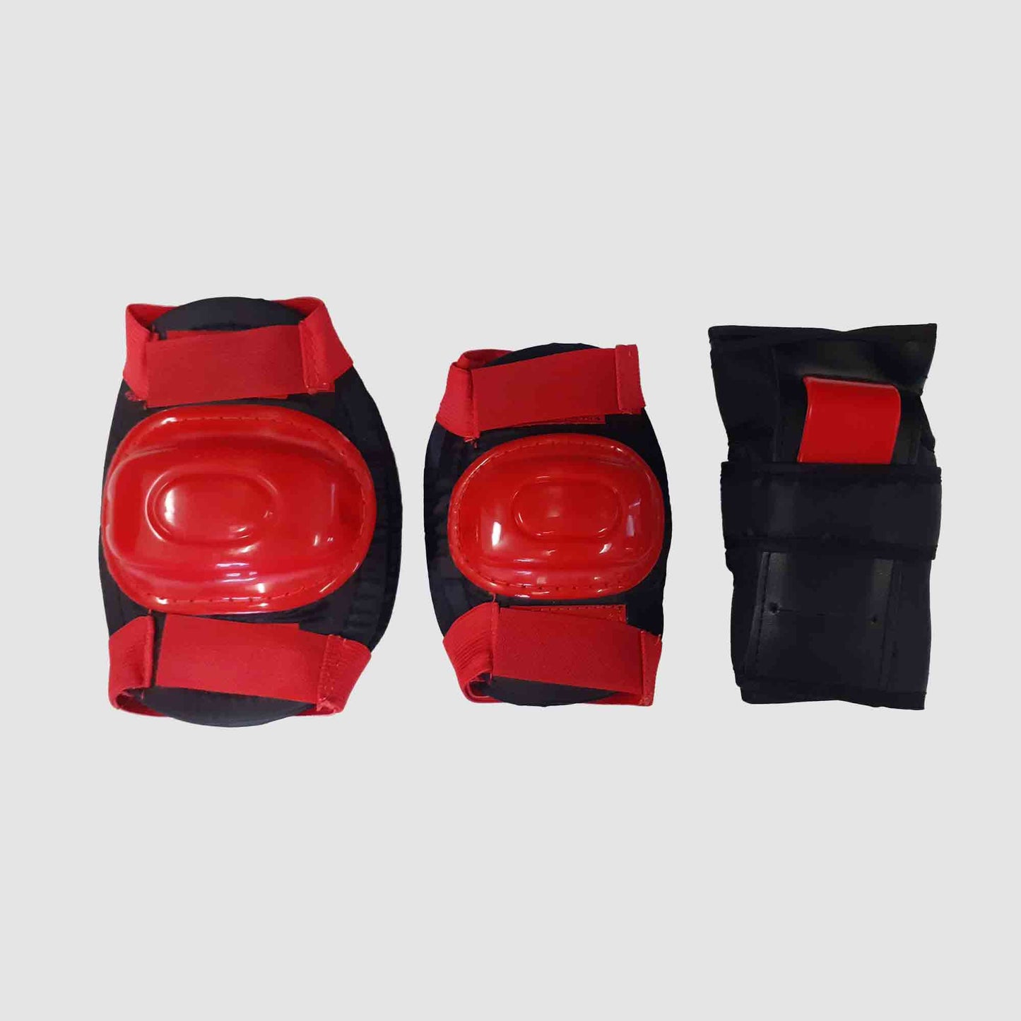 44042 ~ ROLLER SKATES BLK/RED KIDS 5-8