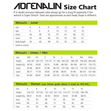 422930 ~ ADRENALIN 3/2 TUFF JOHN X/SML