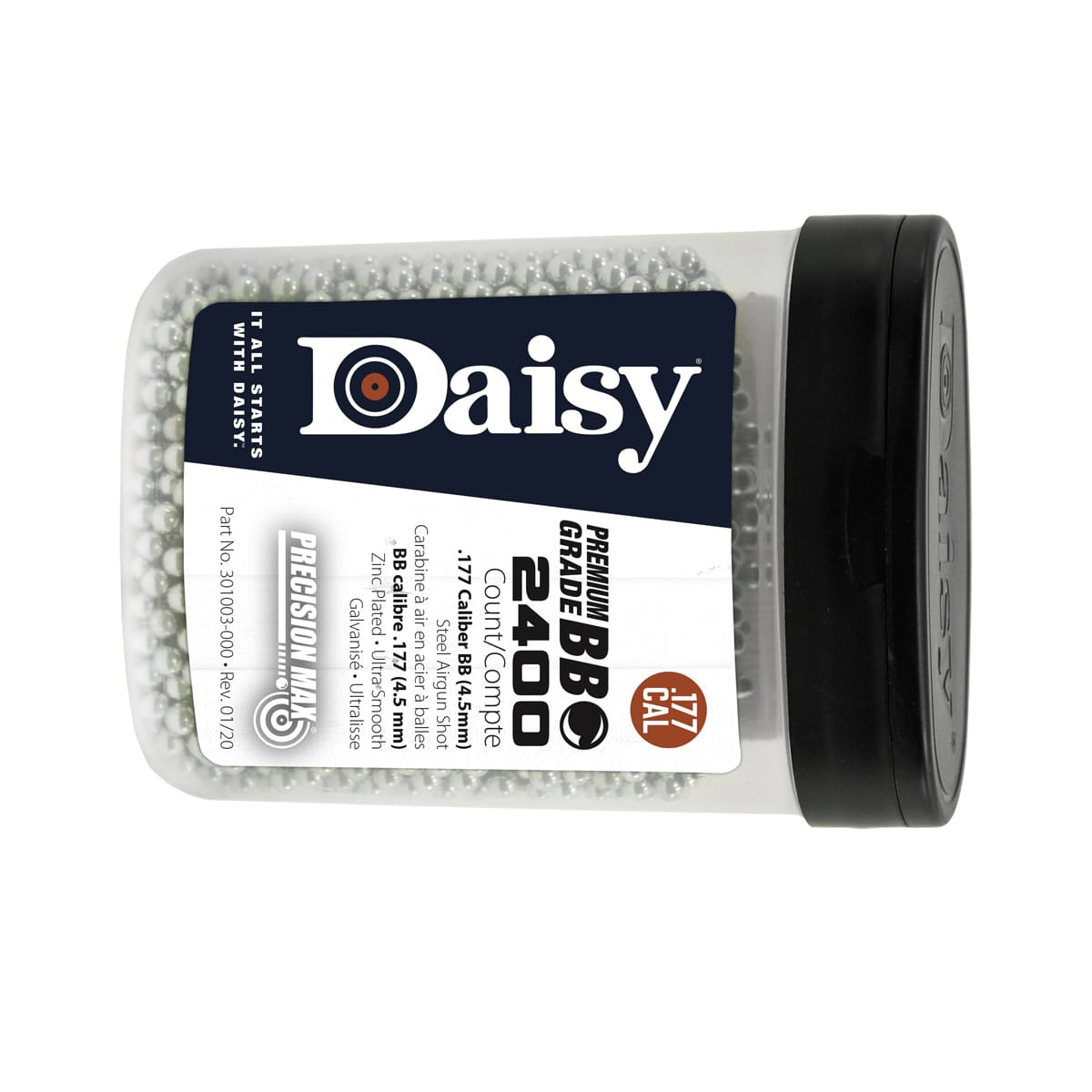 1460024 ~ DAISY BBs AMMO 2400 (6 PACK)