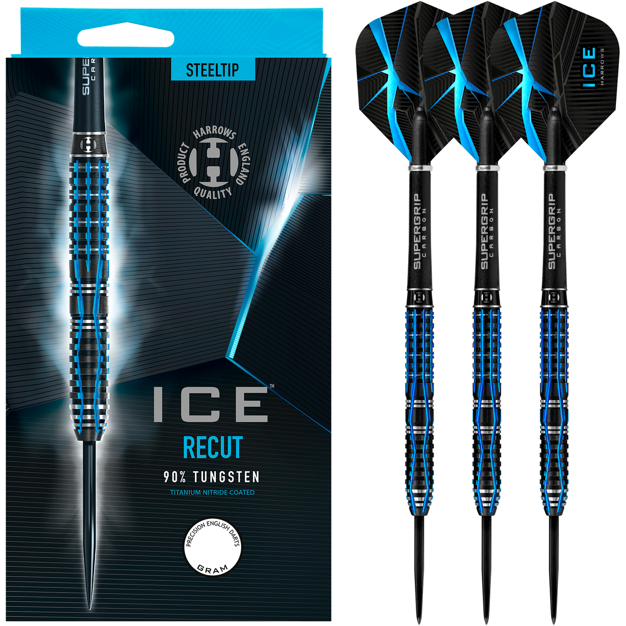 GEBD830 ~ HARROWS ICE RECUT 90% DARTS