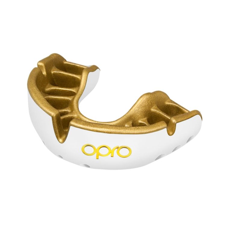 F3403 ~ OPRO GOLD MOUTHGARD WHITE