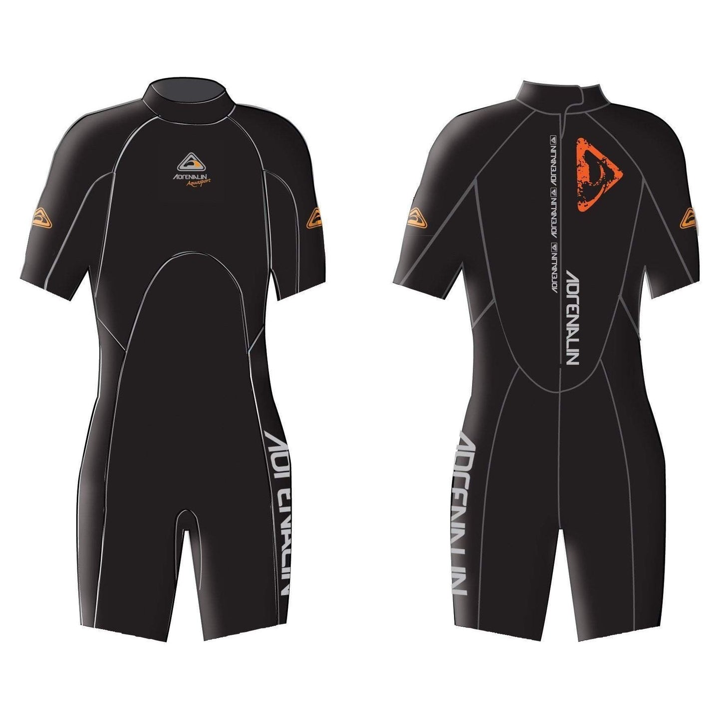 Adrenalin MULTI-ITEM 42231252 ~ AQUASPORT SPRING SUIT BLACK New zealand nz vaughan