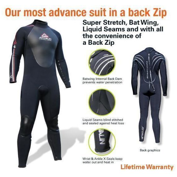 Adrenalin MULTI-ITEM 422420 ~ ADRENALIN Z SUIT STEAMER New zealand nz vaughan