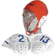 Eyeline MULTI-ITEM 4509665 ~ EYELINE WATERPOLO CAPS WHITE New zealand nz vaughan