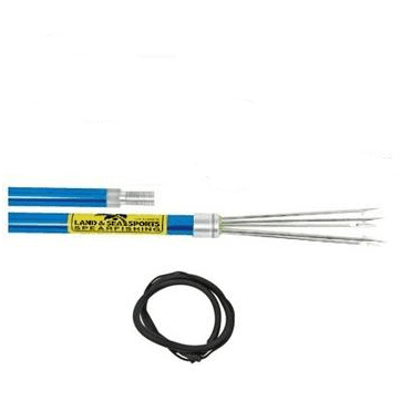 Land & Sea 43110 ~ ANODISED 2 PCE HANDSPEAR BLUE New zealand nz vaughan