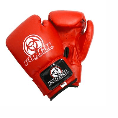 Punch Equipment 9011042 ~ URBAN JNR BOXING GLOVE 4oz RED New zealand nz vaughan