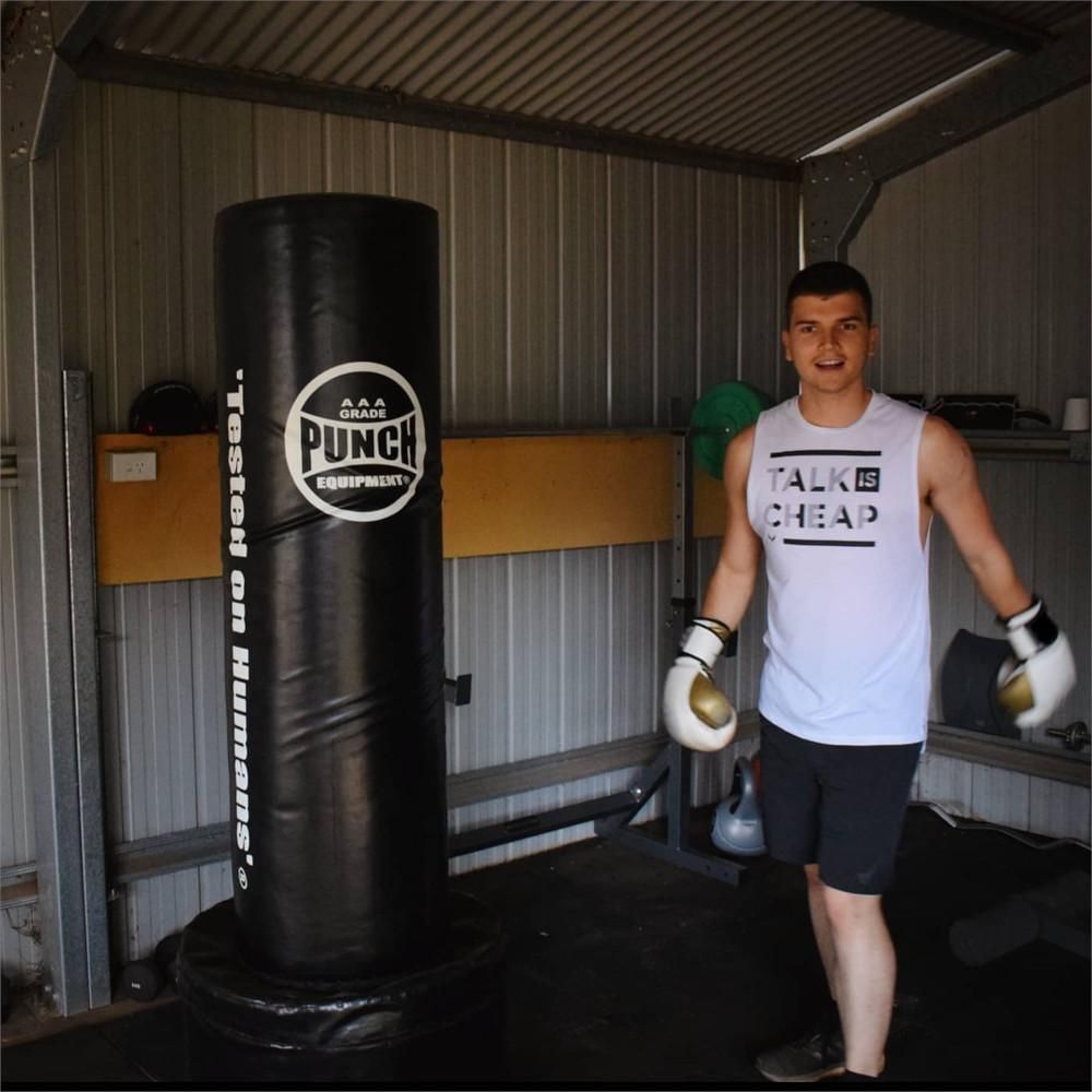 Punch Equipment 9080511 ~ FREE STANDING BAG BLK New zealand nz vaughan