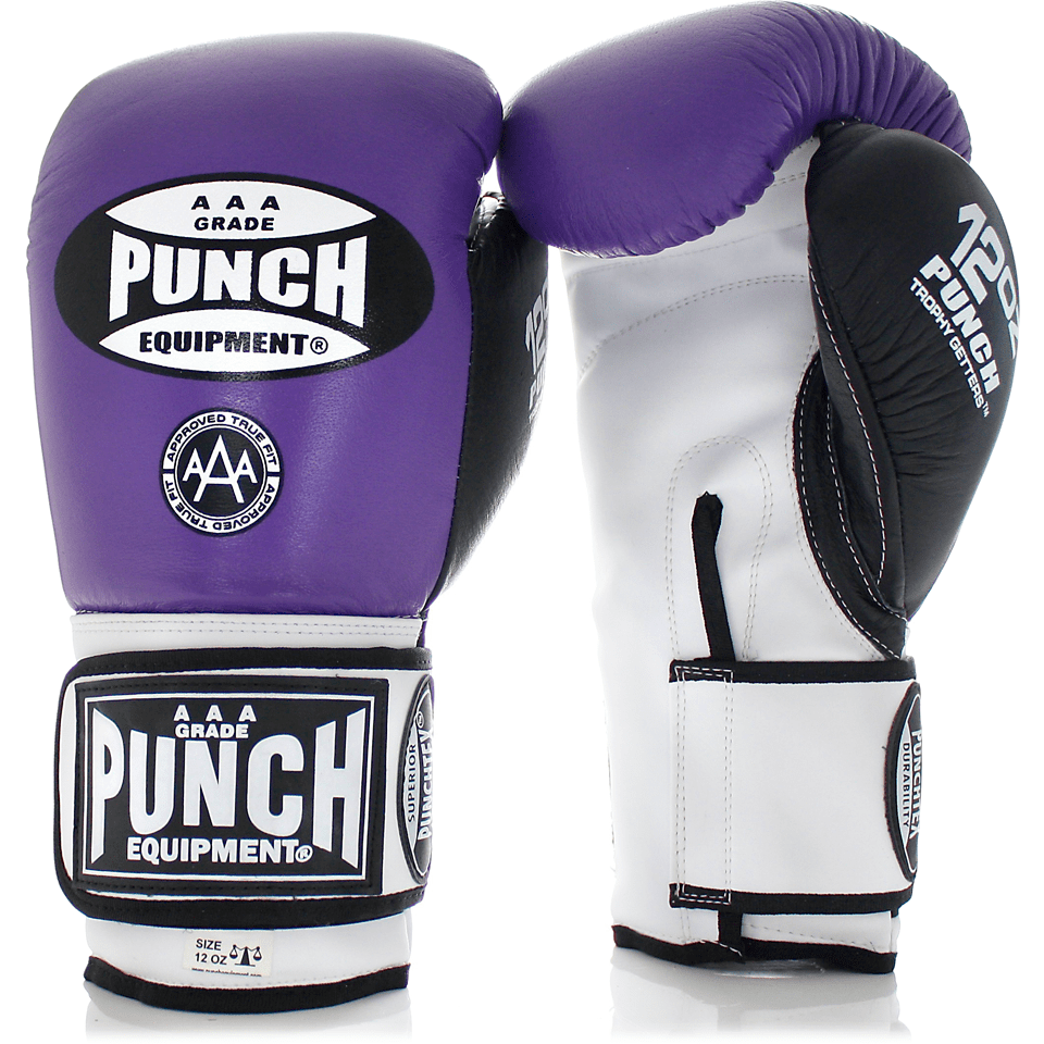 Punch Equipment MULTI-ITEM 90206 ~ TROPHY GET GLOVES PURP 12OZ New zealand nz vaughan