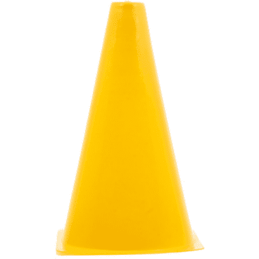 Tiger 8566 ~ TIGER 12"TRAINING CONES YELLOW New zealand nz vaughan