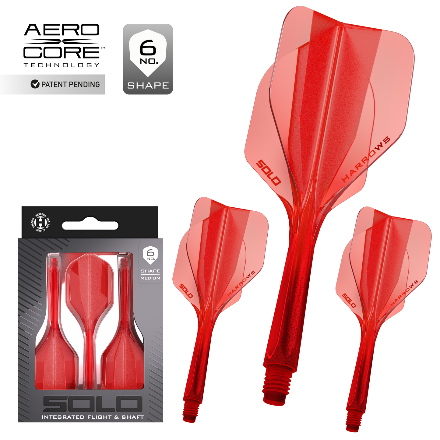 G24004     ~ HARROWS SOLO SHFT/FLGT RED