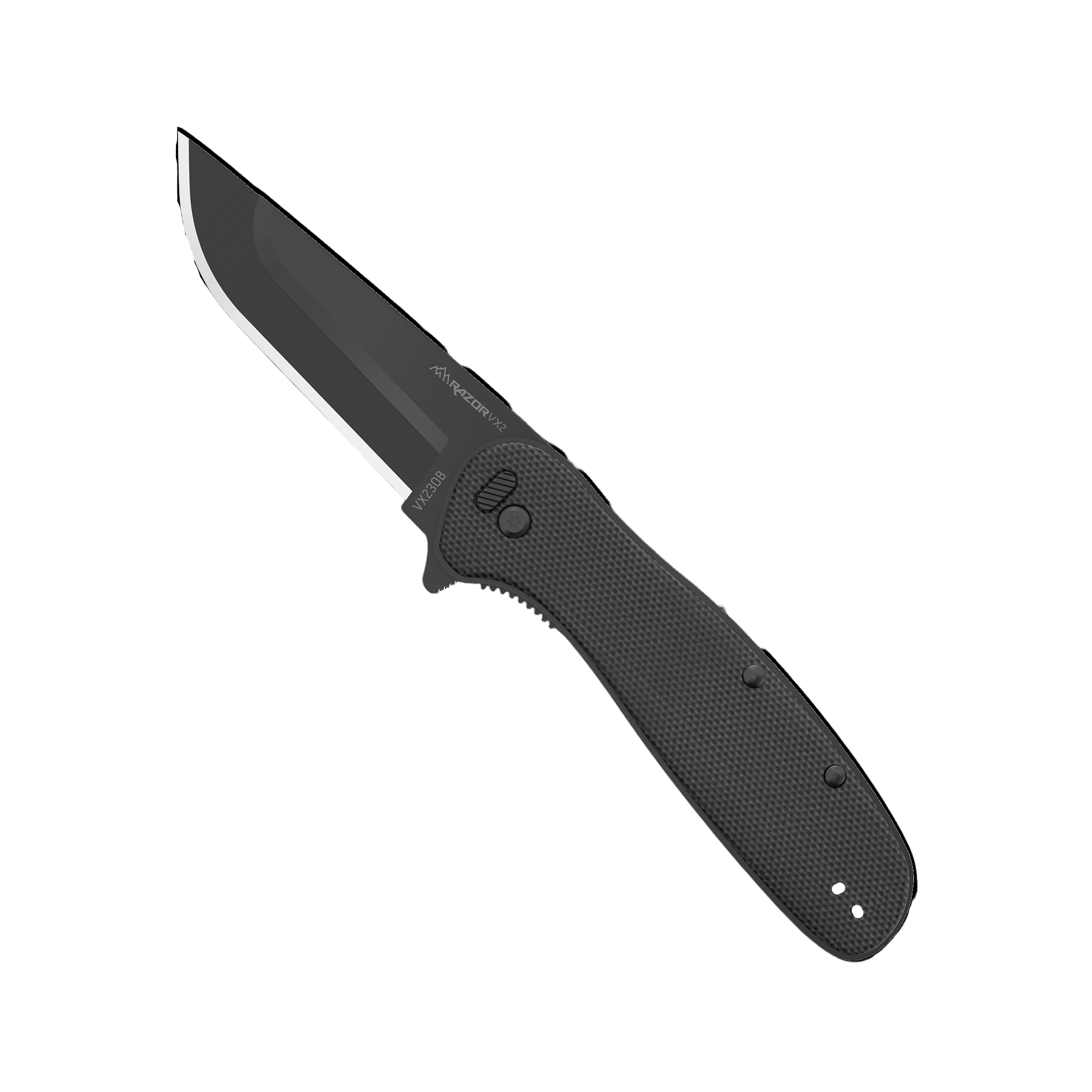 361078     ~ OUT EDGE RAZOR BLK G-10 ASSIS