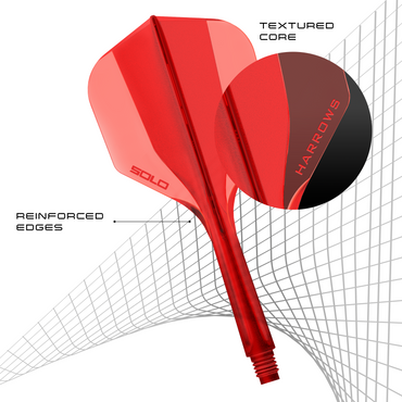 G24004     ~ HARROWS SOLO SHFT/FLGT RED