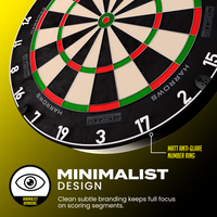 G5103      ~ HARROWS FORTIS DARTBOARD