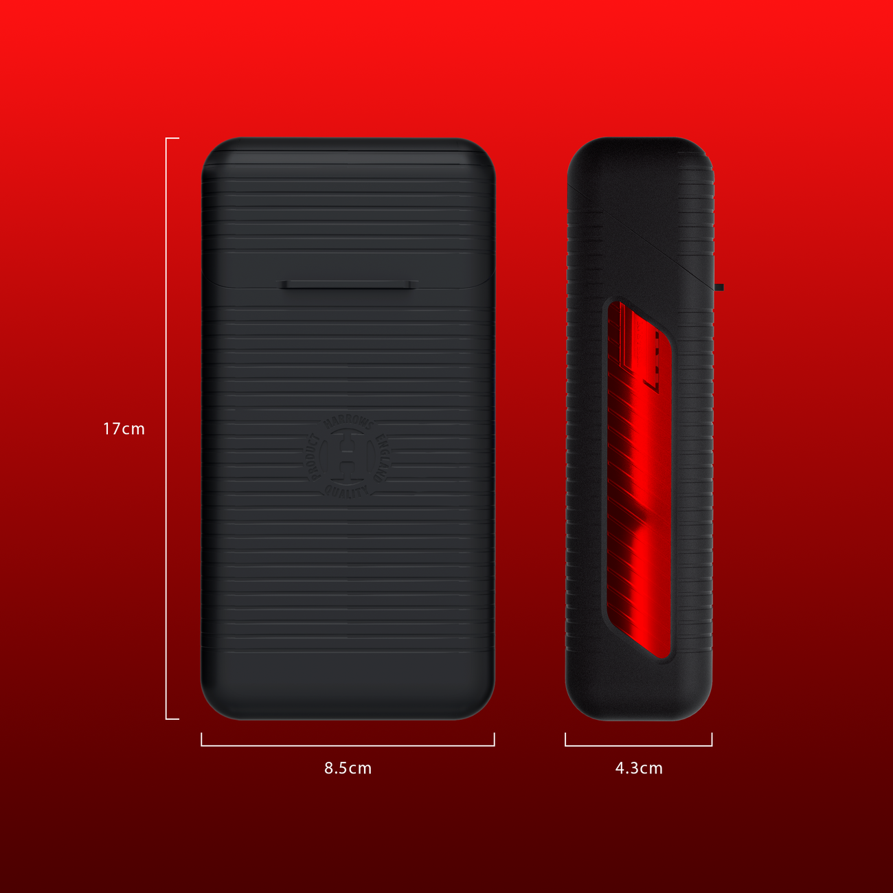 G767       ~ HARROWS VAULT CASE RED