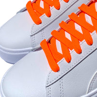 8478982    ~ TIGER  LACES 150CM NEON ORANGE