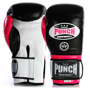 902050     ~ TROPHY GET GLOVES PNK/BLK 10OZ