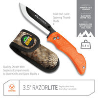 36105      ~ OUT EDGE RAZOR PRO L ORG 6BLAD