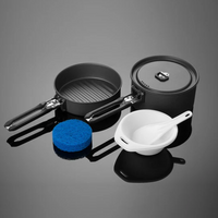 202711     ~ FIREMAPLE FEAST 1 COOK SET BLK