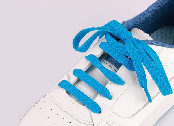 8479988    ~ TIGER  LACES 150CM NEON BLUE
