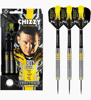 G1003123   ~ HARROWS CHIZZY 90% DARTS