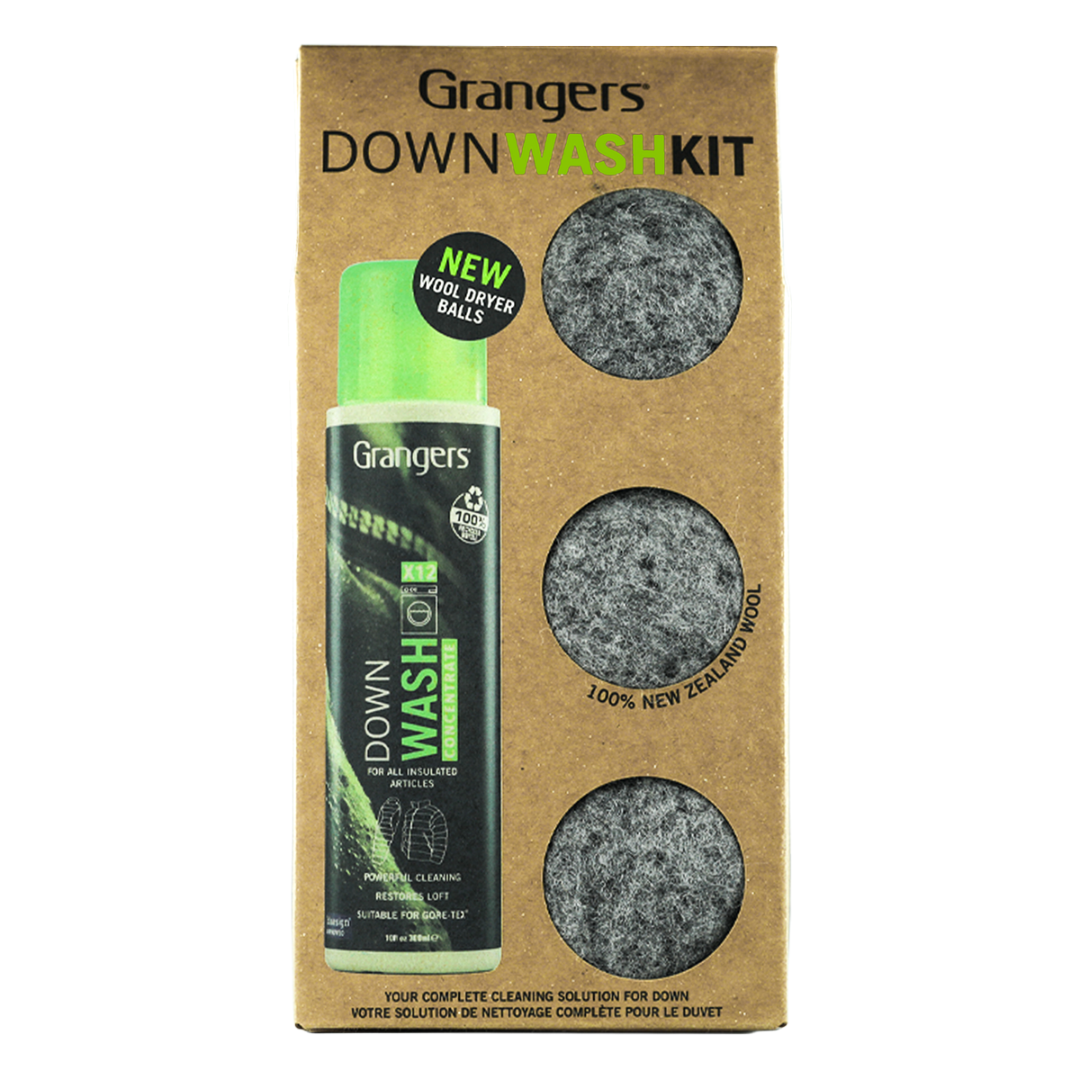 319GRF207  ~ GRANGERS DOWN WASH KIT -NEW