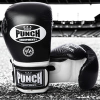 902016     ~ TROPHY GET GLOVES BLK/WHT 18OZ