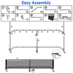 611399     ~ PICKLEBALL FREE STANDING NET