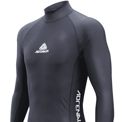 Adrenalin MULTI-ITEM 42213302   ~ RASHVEST MEN LONG SLEEVE BLACK New zealand nz vaughan