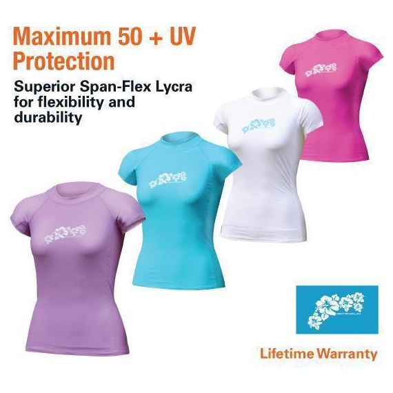 Adrenalin MULTI-ITEM 42214161   ~ RASHVEST LADIES WHITE New zealand nz vaughan