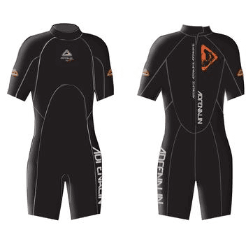 Adrenalin MULTI-ITEM 42221161   ~ AQUASPORT JNR SPRING SUIT BLACK New zealand nz vaughan