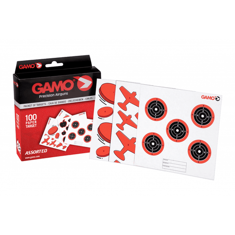 Gamo 15077      ~ GAMO AIR RIFLE TARGETS ASSORTE New zealand nz vaughan