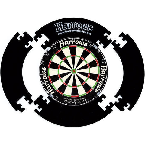 Harrows G5109      ~ HARROWS DARTBOARD SURR BLK New zealand nz vaughan