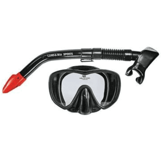 Land & sea 42059      ~ BLACK MARLIN MASK/SNORK SET New zealand nz vaughan