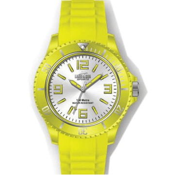 Land & Sea MULTI-ITEM 431732     ~ FUNKY WATCH YELLOW New zealand nz vaughan