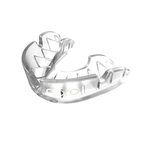 OPRO F3417      ~ OPRO SILVER MOUTHGUARD CLEAR New zealand nz vaughan