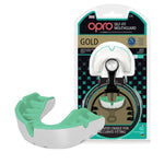 Opro MULTI-ITEM Pearl/Mint F3310      ~ OPRO GOLD MOUTHGUARD New zealand nz vaughan