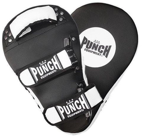 Punch Equipment 90325      ~ GROUP XFOCUS THAI PAD BLK/WHT New zealand nz vaughan