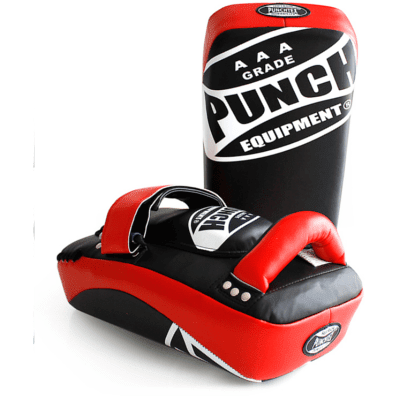 Punch Equipment 90355      ~ AAA THAI PAD  BLK/RED PTP777 New zealand nz vaughan