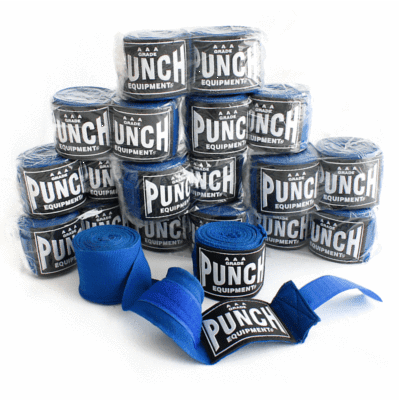Punch Equipment 90643      ~ HAND WRAPS AAA BLUE  BULK New zealand nz vaughan