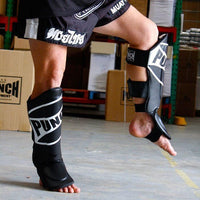 Punch Equipment MULTI-ITEM 904357     ~ PUNCH SHIN PADS BLACK New zealand nz vaughan