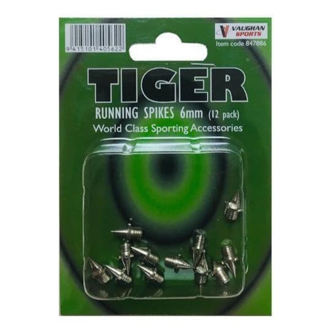 Tiger 847886     ~ TIGER  CROSS SPIKES 06MM (12) New zealand nz vaughan