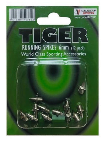 Tiger 847886     ~ TIGER  CROSS SPIKES 06MM (12) New zealand nz vaughan